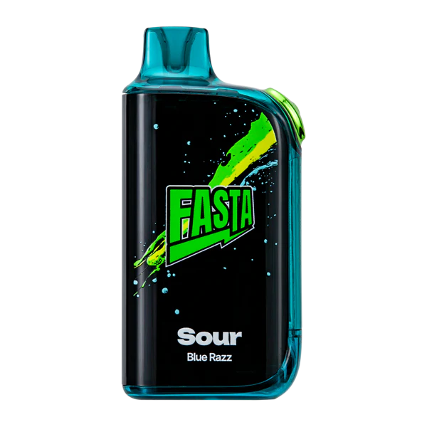 Sour Blue Razz Fasta Burrst 35000 (Sour Edition) - Black Coral